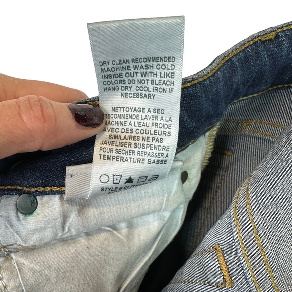 Joes Jeans Flawless The Icon Mid Rise Skinny Crop Jeans Womens Stretch 26 - Picture 10 of 15